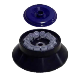 Rotor para CENTRIFUGA-VORTEX CM50M FUGAMIX. Rotor 12x1,5-2 ml. con tapa, para centrifugación (15.000 RPM. 16.000 g )