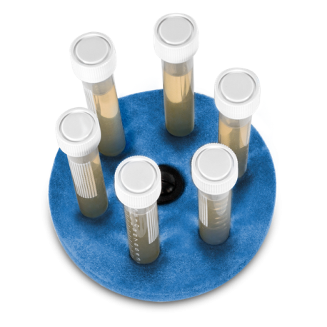 Adaptador para 6 tubos de 10/15 ml. (Ø 15 mm.)
