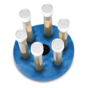 Adaptador PV6/10 para 6 tubos de 10/15 ml. (Ø 15 mm.)