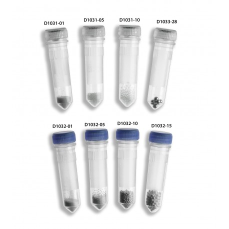 Beads de vidrio estándar, Ø: 0.1 mm