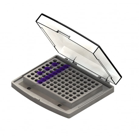 Bloque para tubos de 96x0,2ml o 1 placa de PCR.