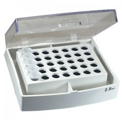 Bloque para tubos de 96x0,2ml o 1 placa de PCR.