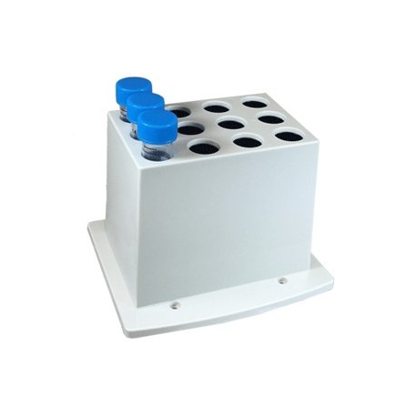 Bloque para tubos de 12x15ml (200-750rpm / T.Amb. -10ºC hasta 100ºC)