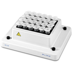 Bloque para 20 microtubos de 0,2 ml. Para baÃ±o seco TS-100 Biosan