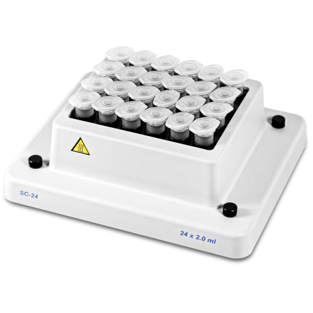 Bloque para 20 microtubos de 0,2 ml. Para baÃ±o seco TS-100 Biosan