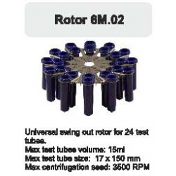 Rotor Angular 24x15 ml. (17x150mm.) 3500 RPM