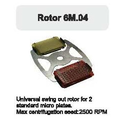 Rotor Oscilante para 2 microplacas. 2500 RPM.