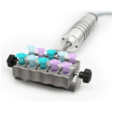 Sonda titánio con orificios para 10 eppendorf 1,5 ml. y/o um vaso de 40 mm. de diámetro.Para UP200Ht y UP200St